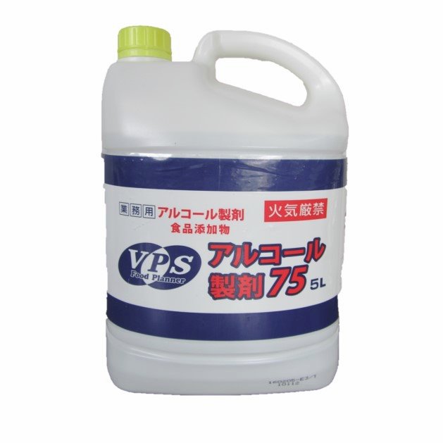 【グロッサリー】アルコール製剤75　5L